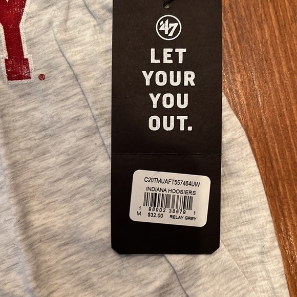 ‼️Last One‼️NEW! NWT Indiana University Tee - Picture 3 of 4